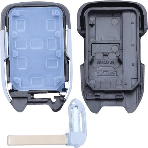 Miniatura 2 de Carcasa para llavero para GMC Sierra 2019-2022 con batería, funda de repuesto para llavero remoto inteligente Alliskeys para Chevy Silverado GMC