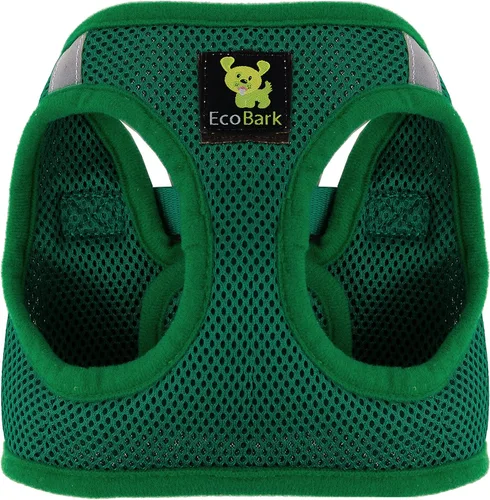 Miniatura 41 de EcoBark Arnés para perro – Arneses ecológicos para perros XXS, XS y pequeños – Chaleco de cuerpo pequeño reflectante y ajustable – Arnés de malla