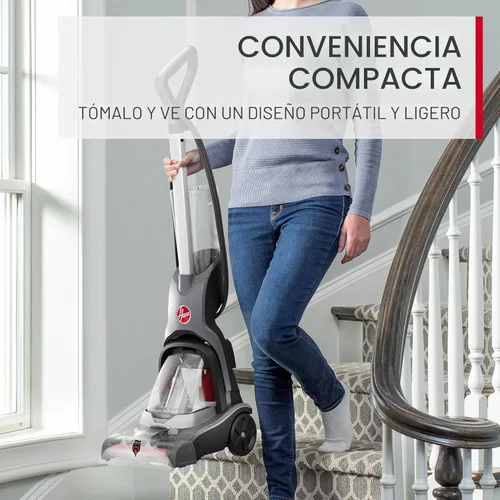 Miniatura 4 de Hoover PowerDash Pet Advanced - Máquina limpiadora de alfombras compacta con limpieza de superficies elevadas, máquina de champú de alfombras