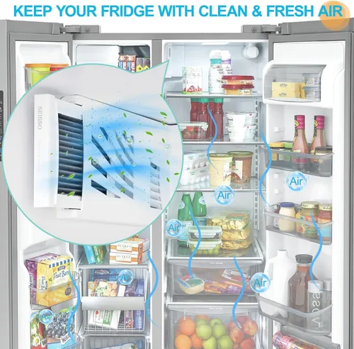 Miniatura 5 de SEISSO Filtro de aire de repuesto para refrigerador, filtro de carbón activado compatible con Frigidaire y Electrolux Pure Air que reduce los olores