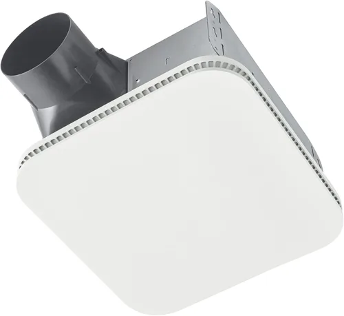 Broan-NuTone Ventilador de escape de baño – Fácil adaptación sin acceso al ático, ultrasilencioso 0.7 sones, 80 CFM, Certificado ENERGY STAR,