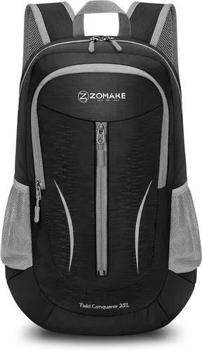 Miniatura 21 de ZOMAKE Mochila plegable ultraligera de 25 litros, mochila de senderismo plegable resistente al agua, pequeña mochila plegable para viajes