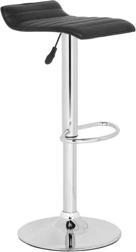 Miniatura 5 de Safavieh Home Collection Kemonti Taburete giratorio ajustable de gas de 22.4 a 30.9 pulgadas
