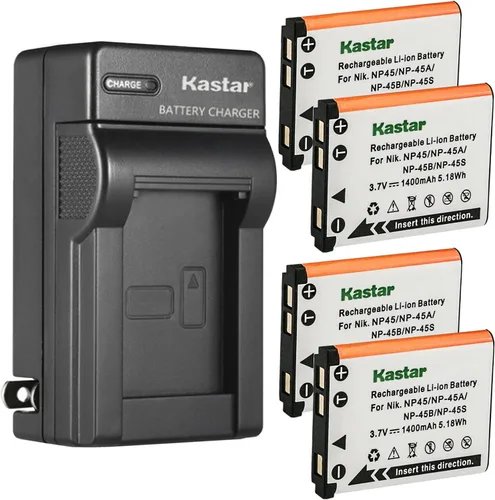 Miniatura 7 de Kastar Cargador de batería de pared AC para Fujifilm FinePix J30 FinePix J32 FinePix J35 FinePix J38 FinePix J40 FinePix J100 FinePix J110W FinePix