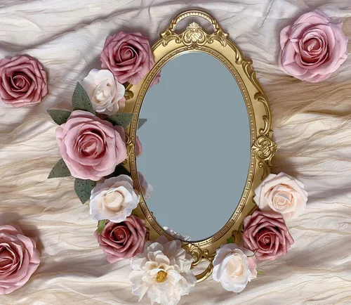 Miniatura 7 de FACINOC Juego de ramos de flores artificiales de rosas artificiales para bricolaje, decoración de despedida de soltera, arreglos florales falsos