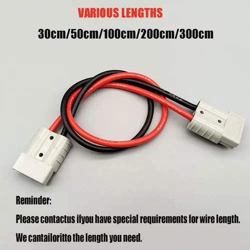 Miniatura 2 de Conector de batería del cargador de la carretilla elevadora de 50A 600V Enchufe de carga Conector del cargador de batería de la carretilla elevadora