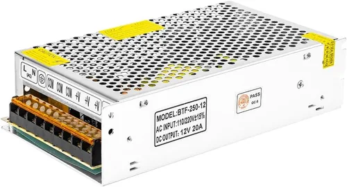 Miniatura 11 de BTF-LIGHTING CA100-240V a CC12V10A Máx120W Adaptador Convertidor Transformador de Fuente de Alimentación de Conmutación para Módulo de Tira LED