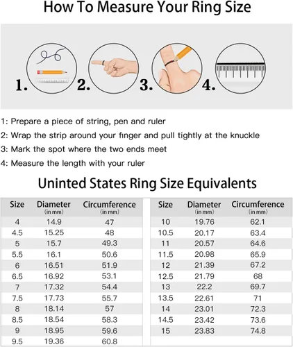 Miniatura 7 de TRUMIUM - Anillo de boda de carburo de tungsteno de 1564 y 516 de pulgada, para hombres y mujeres, con borde escalonado, grabado en inglés I Love