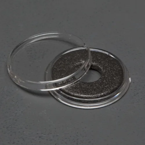 (25) Genuinos Air-Tite Monederos Marca Negro Tipo Anillo Tipo Moneda Cápsulas Protege tus valiosas monedas de plata, oro, platino, desafío y