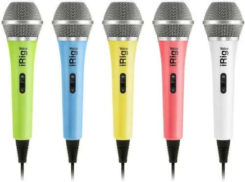 Miniatura 3 de IK Multimedia Micrófono karaoke iRig Voice (azul) para smartphones y tablets