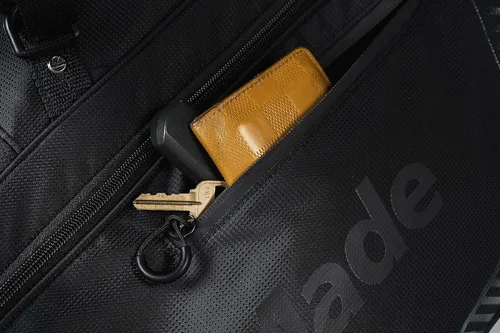 Miniatura 4 de TaylorMade Bolsa de soporte profesional, ligera, ideal para llevar o empujar el carrito Negro