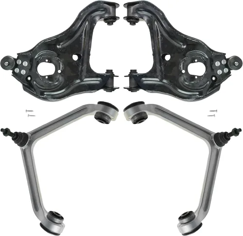 Miniatura 139 de TRQ Brazo de control delantero superior e inferior con rótula juego de 4 piezas compatible con Land Rover Range Rover 2003-2012