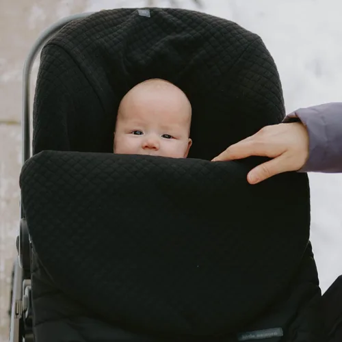 Miniatura 4 de Little Unicorn Saco para asiento de automóvil para bebé, resistente a la intemperie, con cierre magnético, respaldo antideslizante y diseño de arnés