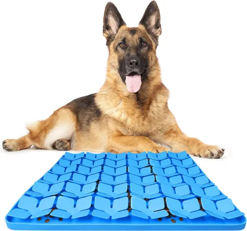 Miniatura 10 de Alfombrilla Olfateadora para Perros, Alfombrilla Interactiva de Silicona para Perros que No Lastima la Nariz del Perro para Entrenamiento de Olfato