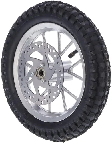 Miniatura 10 de Neumático y llanta delantera de 12.5 x 2.75 pulgadas, neumático de goma + llanta de metal, mini rueda delantera de bicicleta, para mini motocross