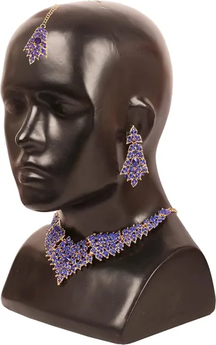 Miniatura 6 de Touchstone Bollywood Glamour - Collar de joyería para mujer