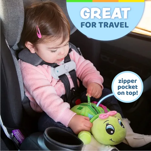 Miniatura 5 de Buckle Toys - Tortuga Belle - Actividad de aprendizaje - Desarrollar habilidades motoras y resolución de problemas - Contar y reconocimiento