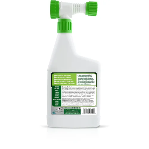 Miniatura 2 de OdoBan Eliminador de olores para exteriores y patios, fórmula respetuosa con las plantas, fabricado en los Estados Unidos, aroma fresco y limpio