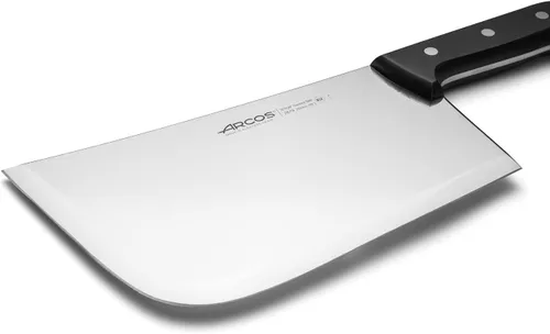 Miniatura 3 de Arcos Cuchillo Hendedor Cuchillo de Carnicero - Hoja de Acero Inoxidable Nitrum 10" - Mango de Polioximetileno (POM) en Color Negro (7'') - Serie