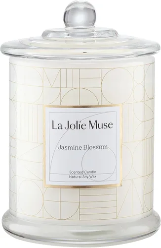 Miniatura 12 de LA JOLIE MUSE Vela perfumada, vela de pastel de vainilla, regalo de vela de lujo, regalo de inauguración de la casa para el nuevo hogar, 70 horas