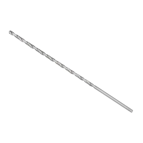 Miniatura 8 de Broca helicoidal extra larga, 0.276 in de diámetro de taladro 9.843 in de longitud total, broca helicoidal de acero de alta velocidad