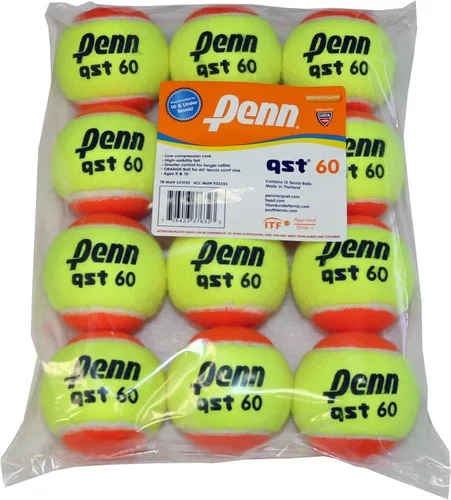 Miniatura 2 de Penn QST 60 - Pelotas de tenis de fieltro naranja para principiantes