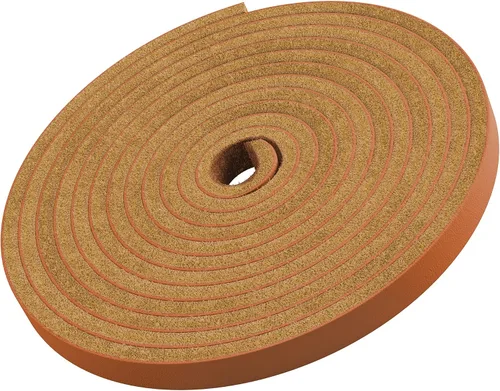 Miniatura 18 de TOFL Correas de cuero para manualidades y cordones de béisbol 2 piezas de 72 pulgadas de largo x 1/4 pulgadas de ancho x 1/8 pulgadas de grosor