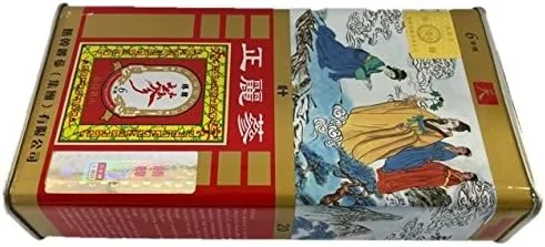 Miniatura 3 de Raíces secas de ginseng rojo coreano Shing Hon 6 años de grado celestial (2.65 oz)