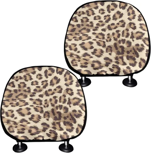 Miniatura 42 de Funda personalizada para reposacabezas de asiento de automóvil, regalos personalizables, transpirables, paquete de 2 fundas de cojín para asiento