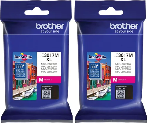 Miniatura 6 de Brother Printer LC30173PK Paquete de 3 cartuchos de tinta de alto rendimiento XL - 1 unidad: tinta cian/magenta/amarillo