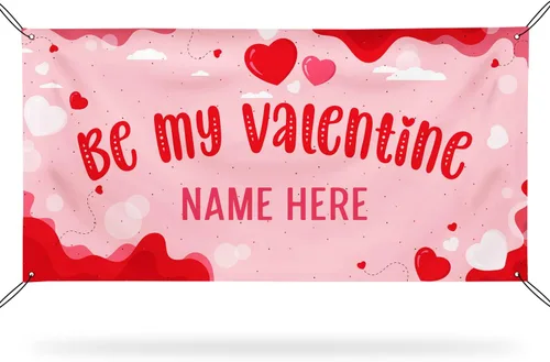 Miniatura 11 de Cartel personalizado para el día de San Valentín, letrero de vinilo personalizado para decoración de San Valentín, decoración de feliz San Valentín