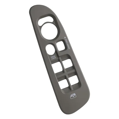 Miniatura 13 de Bisel del interruptor de ventana de puerta Gray Master Power del lado delantero del conductor para Dodge Ram 1500 2500 3500 Quad Cab 2002-2008