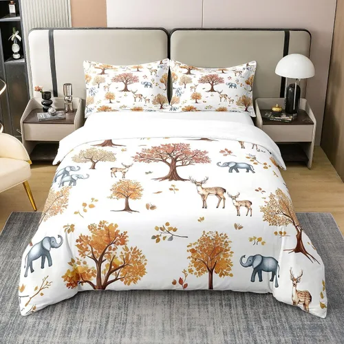 Miniatura 8 de Juego de ropa de cama tamaño King 100% algodón con notas musicales de piano y clave musical, juego de ropa de cama para niños y niñas, diseño retro