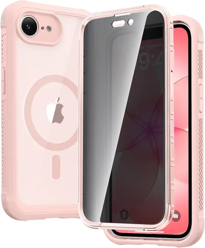 Miniatura 218 de Diaclara Funda diseñada para iPhone 16, mejorada [protección completa de la cámara], carcasa resistente de cuerpo completo con protector de pantalla