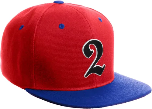 Miniatura 1464 de Daxton Gorra clásica con visera de billete plano con letras del alfabeto inglés antiguo de la A a la Z