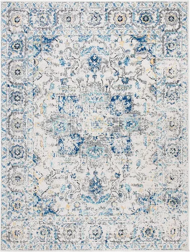 Miniatura 4 de Safavieh MAD603D - Tapete con diseño de medallón desgastado copo de nieve, colección Madison, no suelta pelos, fácil de cuidar, vestíbulo, alto
