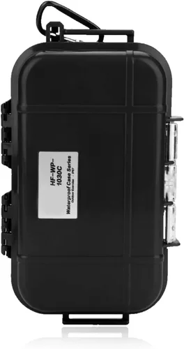 HERCHR Caja seca impermeable al aire libre, caja de almacenamiento hermética, carcasa rígida, caja de transporte para organizar aparejos para