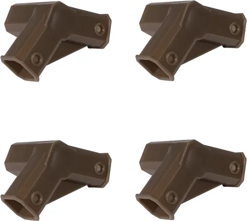 Miniatura 9 de Tikea Soporte para plantas para interiores y exteriores, soporte hexagonal para múltiples plantas, estante grande de madera para plantas, 7 niveles