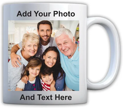 Miniatura 3 de PersonalizationStreet - Tazas con fotos personalizadas para todas las ocasiones y la familia, personaliza el tuyo propio, añade cualquier texto
