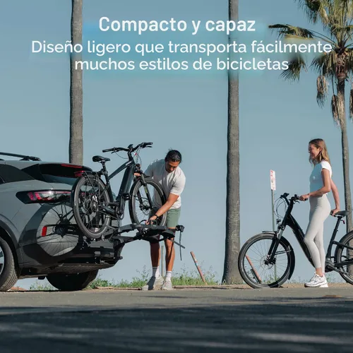 Miniatura 3 de Thule Outpace 2 Portabicicletas - Soporte de bicicleta compacto y ligero - Diseño plegable - Se adapta a la mayoría de estilos de bicicletas