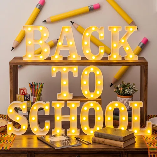 Miniatura 26 de Honoson 14 Pcs Soon to Be Mr and Mrs Light Sign Wedding Party Decoration LED Neon Light up Sign Table Decoration for Wedding Engagement Bridal