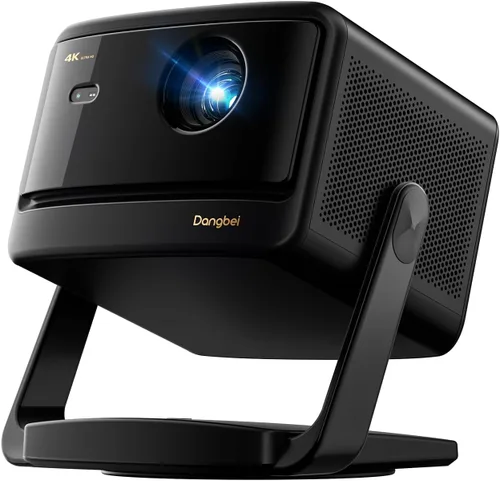 Miniatura 7 de Dangbei Proyector láser DBOX02 4K GTV, 2450 lúmenes ISO, licencia oficial de Netflix, Blu-ray 3D, proyector de cine en casa con WiFi y Bluetooth
