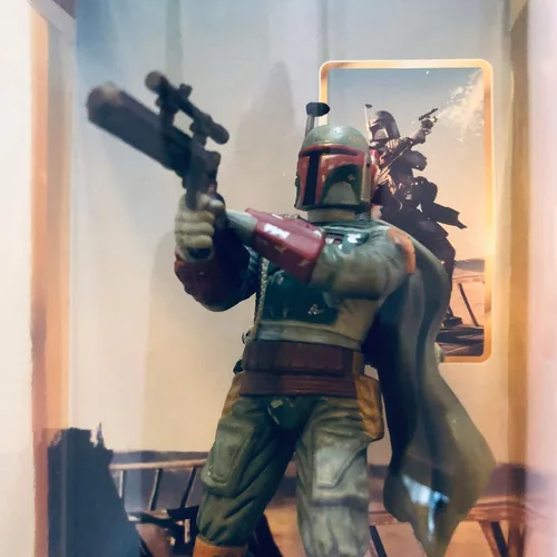 Miniatura 3 de Star Wars Epic Force - Figura de Boba Fett de 6 pulgadas sobre base giratoria de 360°