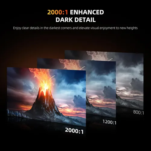 Miniatura 5 de Monitor Portátil Uperfect 4K de 23.8" QLED Monitor Grande de 24" de 400 Nits 3840 * 2160 UHD 100% DCI-P3 1MS FreeSync USB-C y HDMI VESA