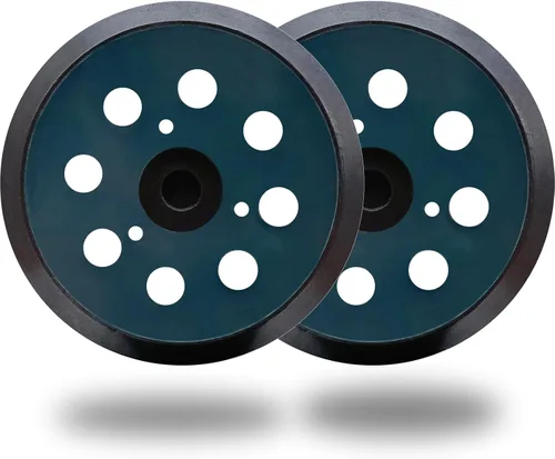 Miniatura 7 de Almohadillas de lijado de repuesto de 5 pulgadas con 8 agujeros para Makita 743081-8/743051-7 compatibles con lijadora Makita BO5010 BO5030K BO5031K