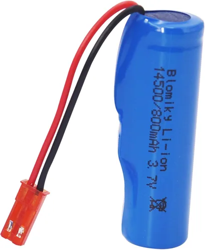 Miniatura 8 de Blomiky 3.7 V 800 mAh batería recargable de iones de litio con enchufe JST y cable USB para Huina 1337 1338 RC construcción camiones /1337 JST