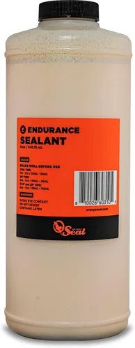 Orange Seal - Sellador de neumáticos de bicicleta sin cámara de fórmula de resistencia | Larga duración, sellado rápido | para neumáticos de