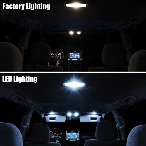 Miniatura 3 de XtremeVision LED interior para Mazda 2 2011-2014 (4 piezas) kit de LED interior blanco frío + herramienta de instalación Blanco fresco