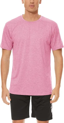 Miniatura 2 de CRYSULLY Camiseta de manga corta para hombre, sin botones, atlética, de verano, casual, de rendimiento