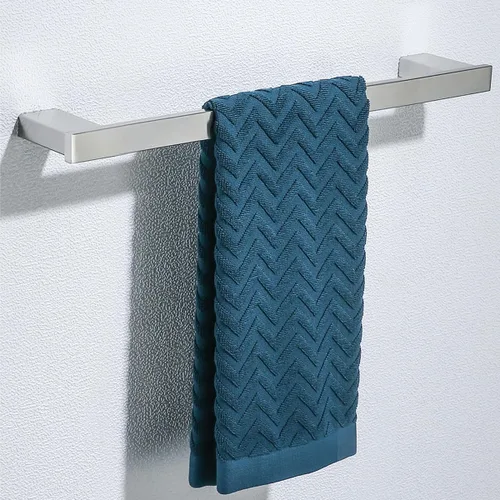 Miniatura 12 de RANDOM Toallero de mano moderno de 12 pulgadas negro mate montado en la pared SUS304 de acero inoxidable para cocina, accesorios de baño